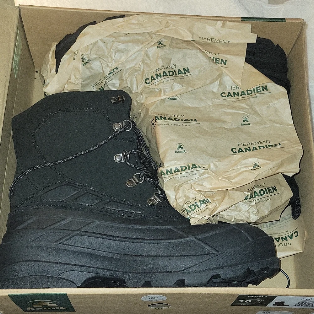 Kamik Black Insulated Boots